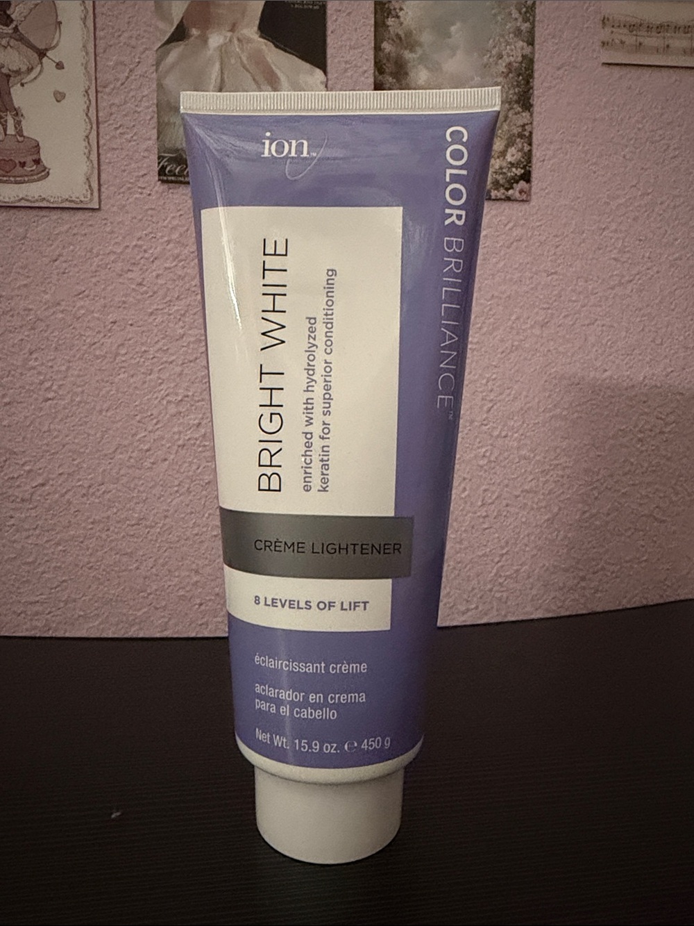 ION Color Brilliance Bright White Crème Lightener 15.9 oz. - New & sealed
